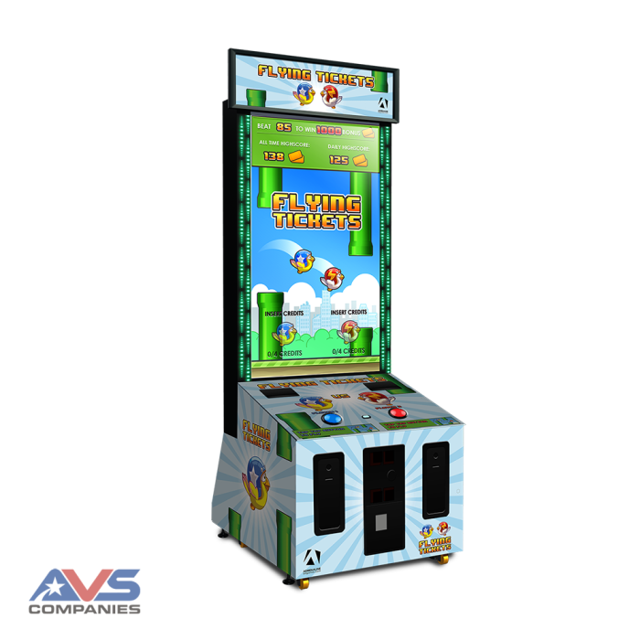 Adrenaline Amusements Flying Tickets Cabinet (Website)