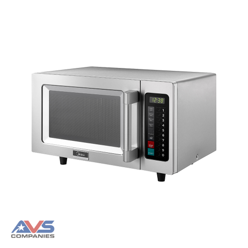 0.9 Cu Ft 1000W Push Button Light Duty Commercial Microwave - Image 2
