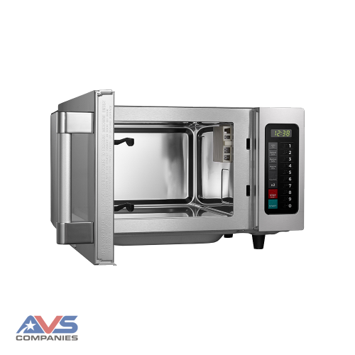 0.9 Cu Ft 1000W Push Button Light Duty Commercial Microwave - Image 3