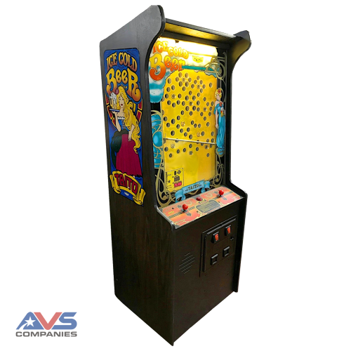 Retro Arcade Ice Cold Beer - Image 1